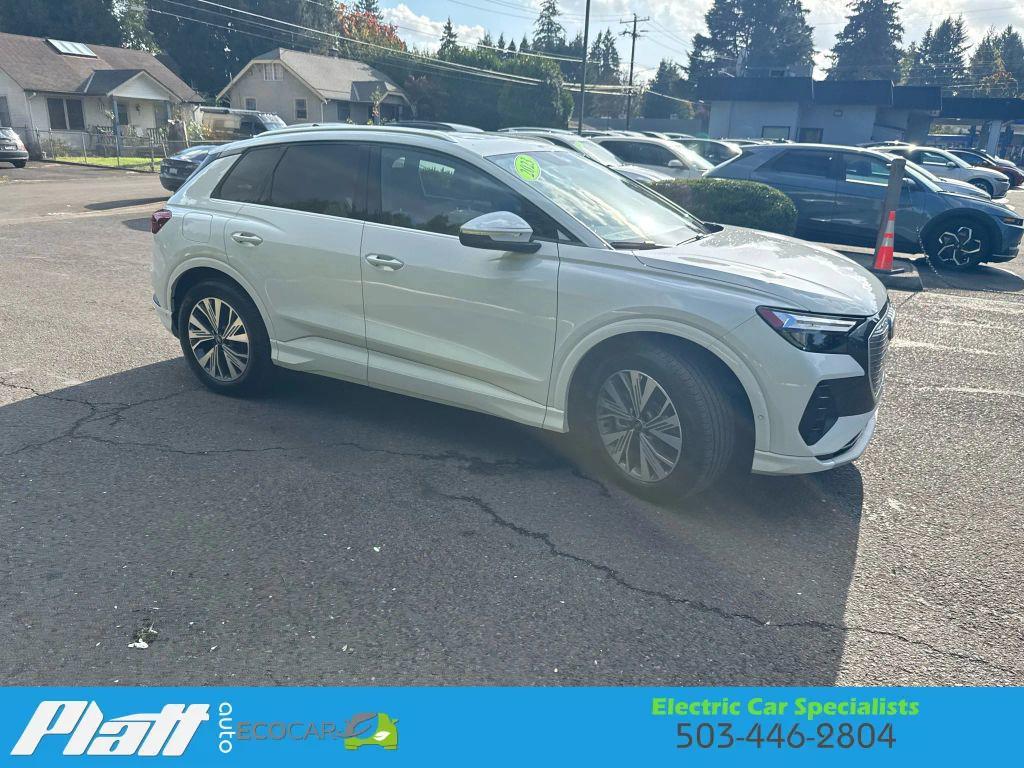 used 2023 Audi Q4 e-tron car, priced at $23,970
