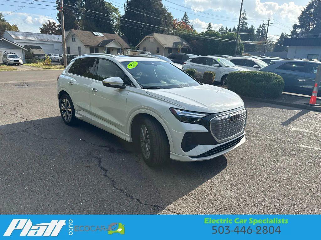 used 2023 Audi Q4 e-tron car, priced at $23,970