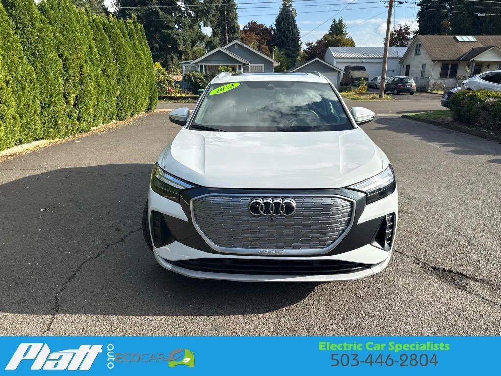 used 2023 Audi Q4 e-tron car, priced at $23,970