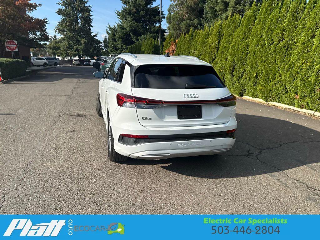 used 2023 Audi Q4 e-tron car, priced at $23,970
