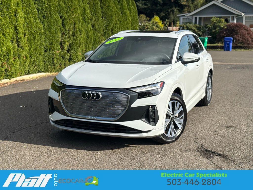 used 2023 Audi Q4 e-tron car, priced at $23,970