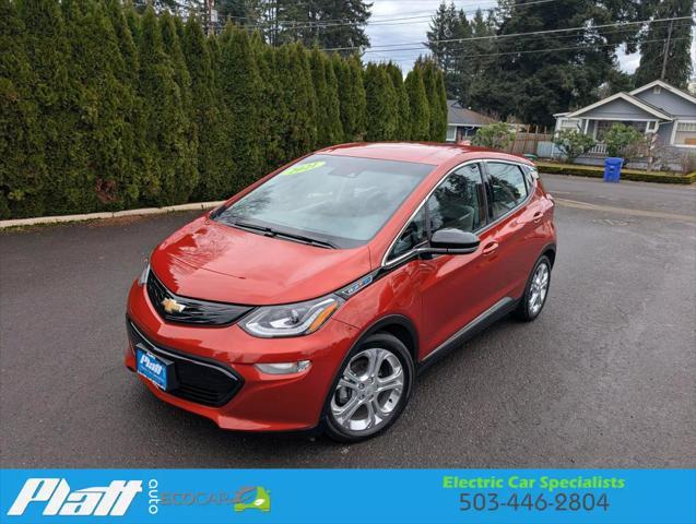 used 2021 Chevrolet Bolt EV car, priced at $20,980