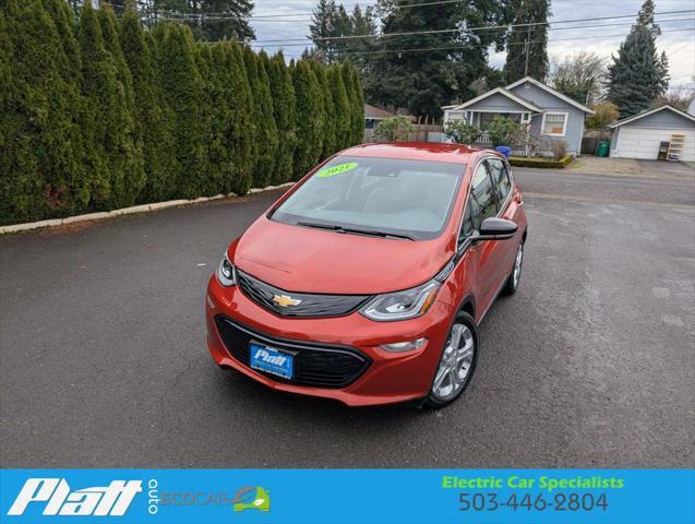 used 2021 Chevrolet Bolt EV car, priced at $20,980