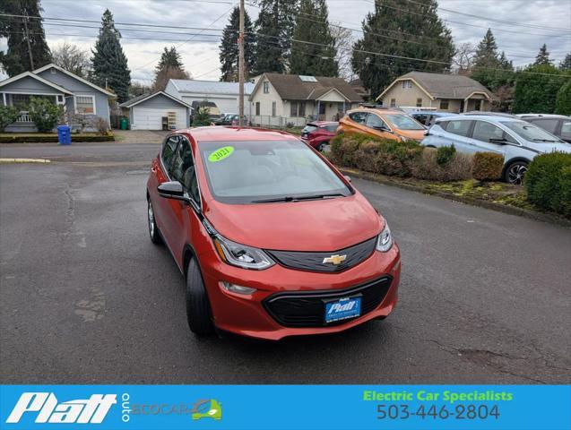 used 2021 Chevrolet Bolt EV car, priced at $20,980