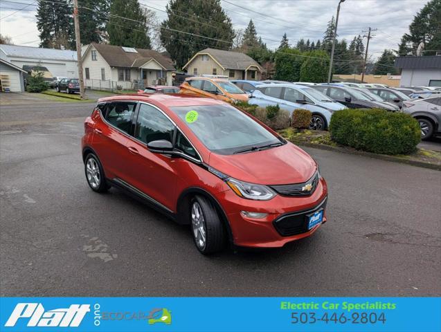 used 2021 Chevrolet Bolt EV car, priced at $20,980