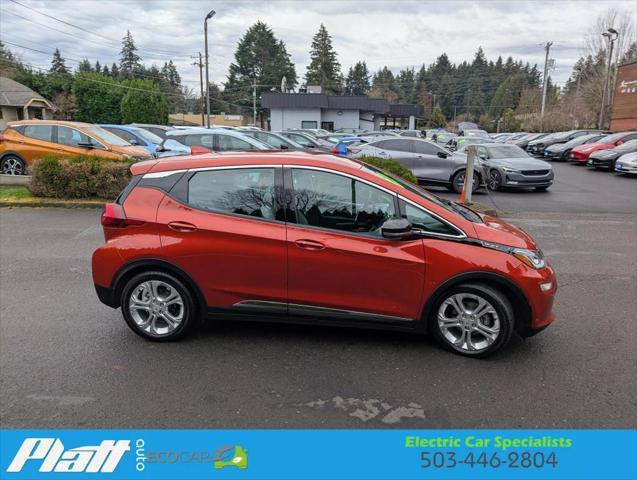 used 2021 Chevrolet Bolt EV car, priced at $20,980