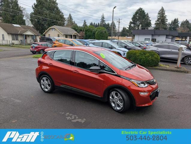 used 2021 Chevrolet Bolt EV car, priced at $20,980