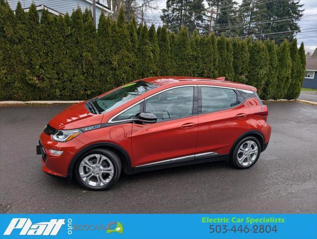 used 2021 Chevrolet Bolt EV car, priced at $20,980