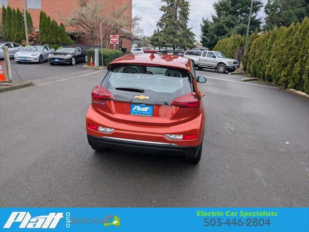 used 2021 Chevrolet Bolt EV car, priced at $20,980