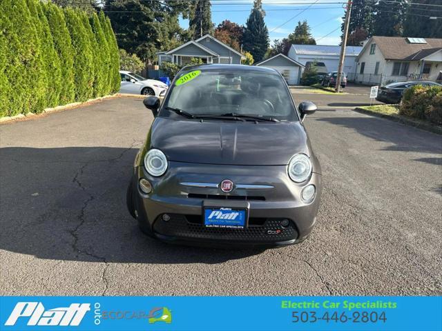 used 2016 FIAT 500e car, priced at $9,999