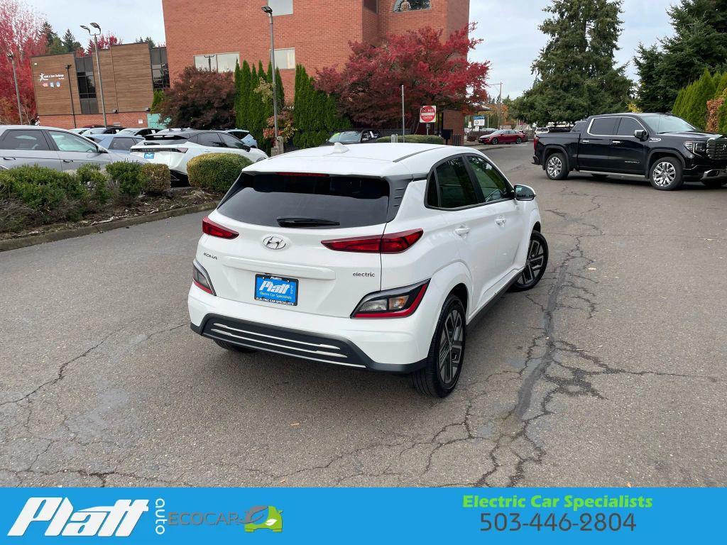 used 2023 Hyundai Kona EV car, priced at $18,814