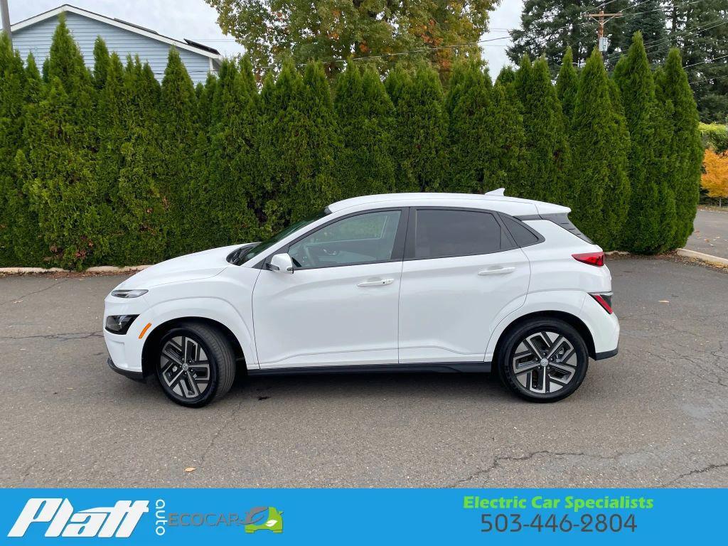 used 2023 Hyundai Kona EV car, priced at $18,814