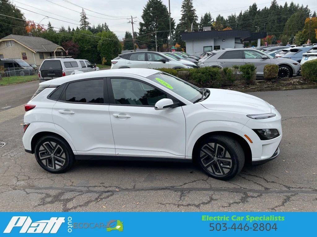 used 2023 Hyundai Kona EV car, priced at $18,814