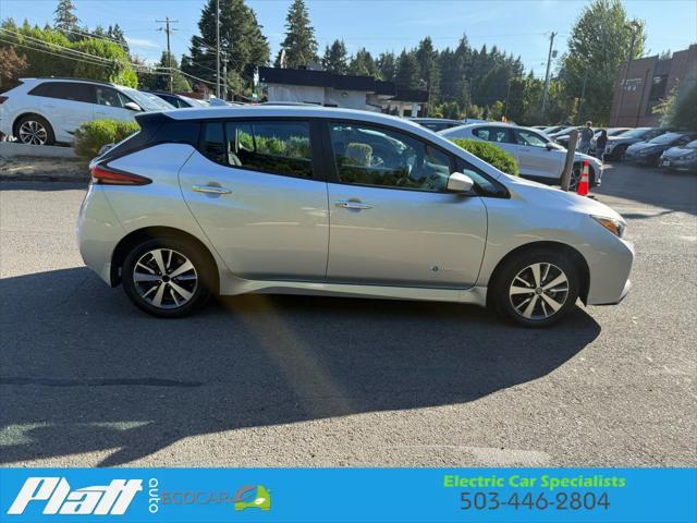 used 2019 Nissan Leaf car, priced at $16,847