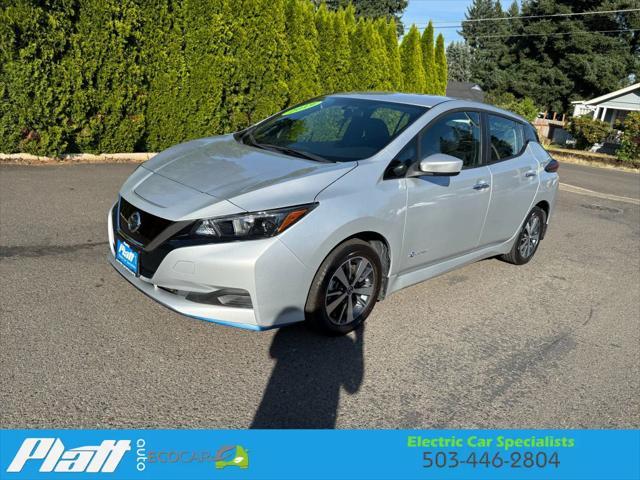 used 2019 Nissan Leaf car, priced at $16,847