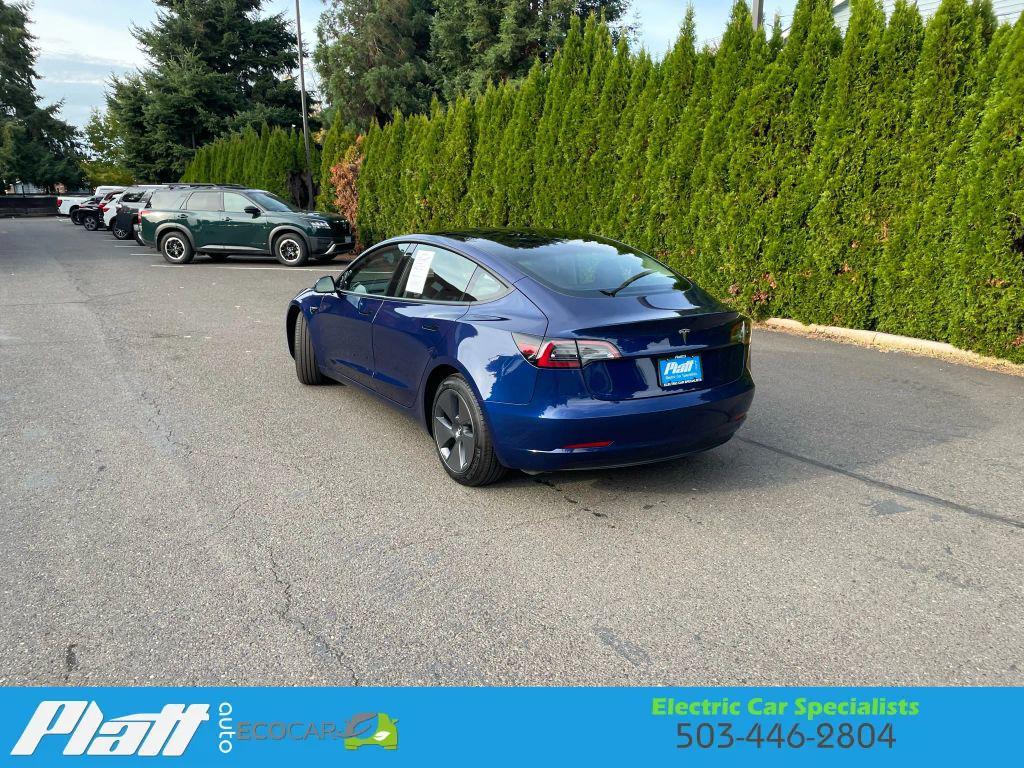 used 2023 Tesla Model 3 car, priced at $25,840