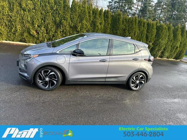 used 2022 Chevrolet Bolt EV car, priced at $22,444