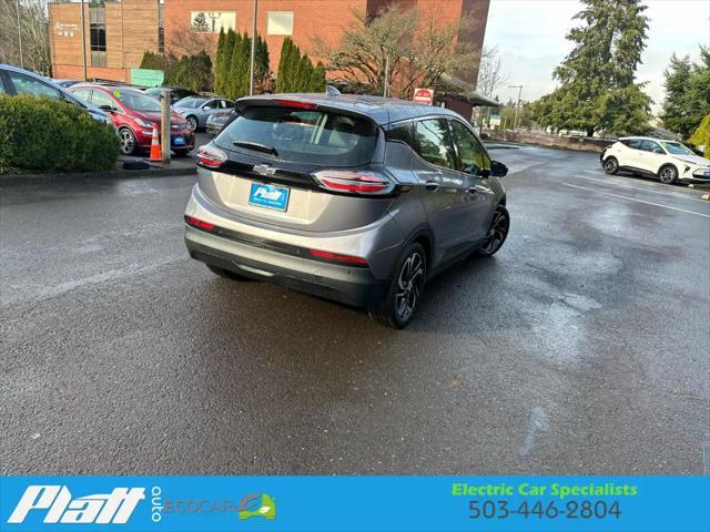 used 2022 Chevrolet Bolt EV car, priced at $22,444