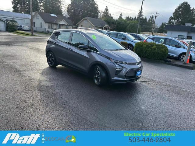 used 2022 Chevrolet Bolt EV car, priced at $22,444