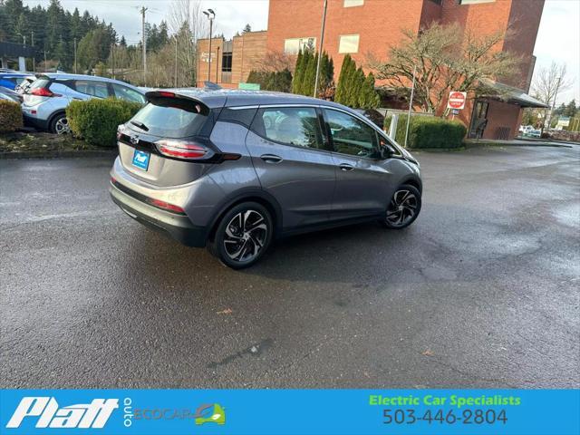 used 2022 Chevrolet Bolt EV car, priced at $22,444