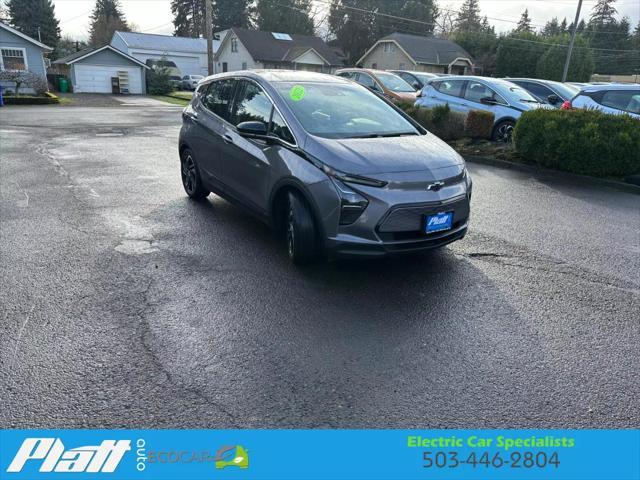 used 2022 Chevrolet Bolt EV car, priced at $22,444