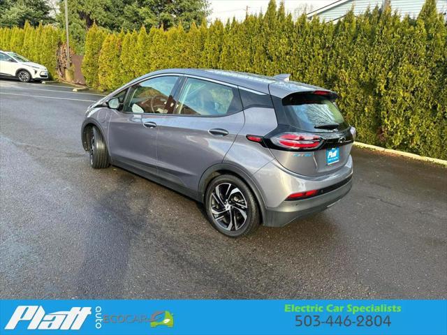 used 2022 Chevrolet Bolt EV car, priced at $22,444