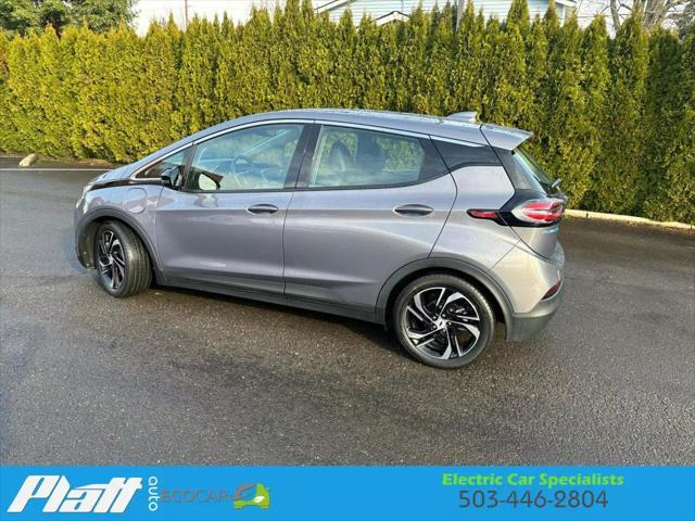 used 2022 Chevrolet Bolt EV car, priced at $22,444