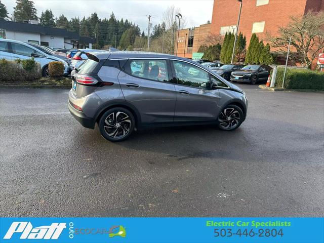 used 2022 Chevrolet Bolt EV car, priced at $22,444