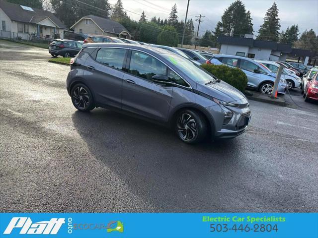 used 2022 Chevrolet Bolt EV car, priced at $22,444