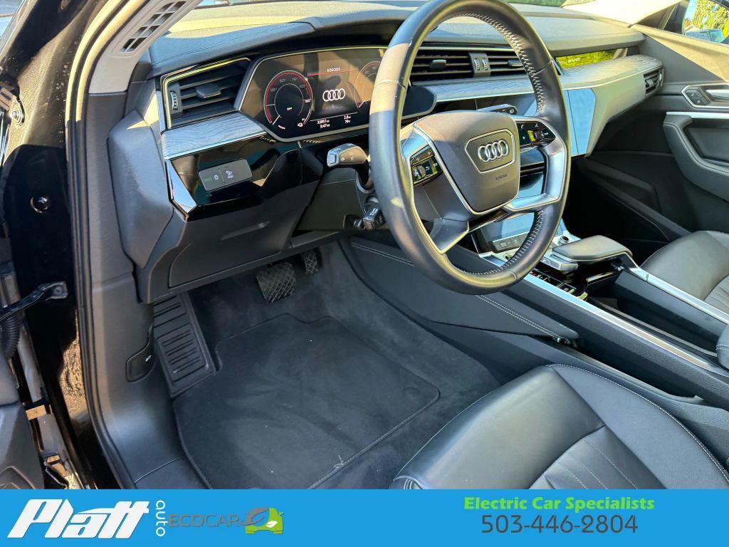 used 2021 Audi e-tron car, priced at $24,801