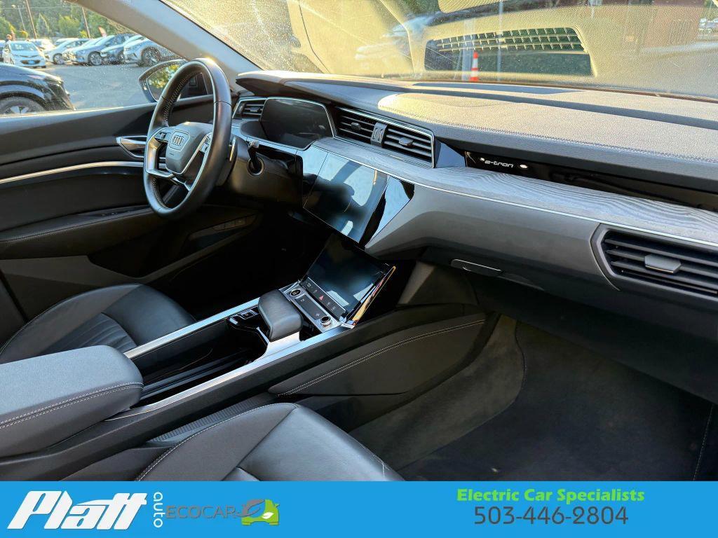 used 2021 Audi e-tron car, priced at $24,801