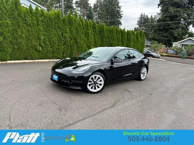 used 2021 Tesla Model 3 car, priced at $26,444