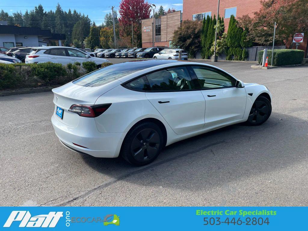 used 2022 Tesla Model 3 car, priced at $23,887