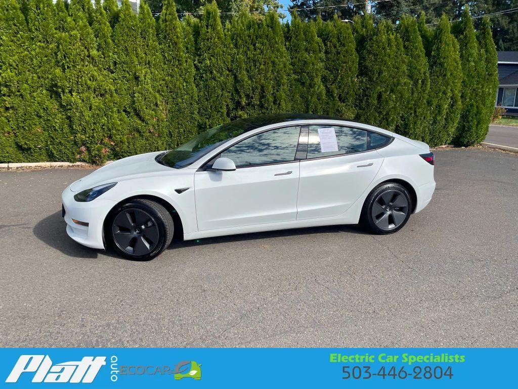 used 2022 Tesla Model 3 car, priced at $23,887