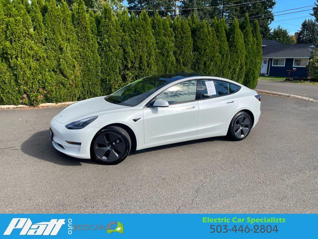 used 2022 Tesla Model 3 car, priced at $23,887