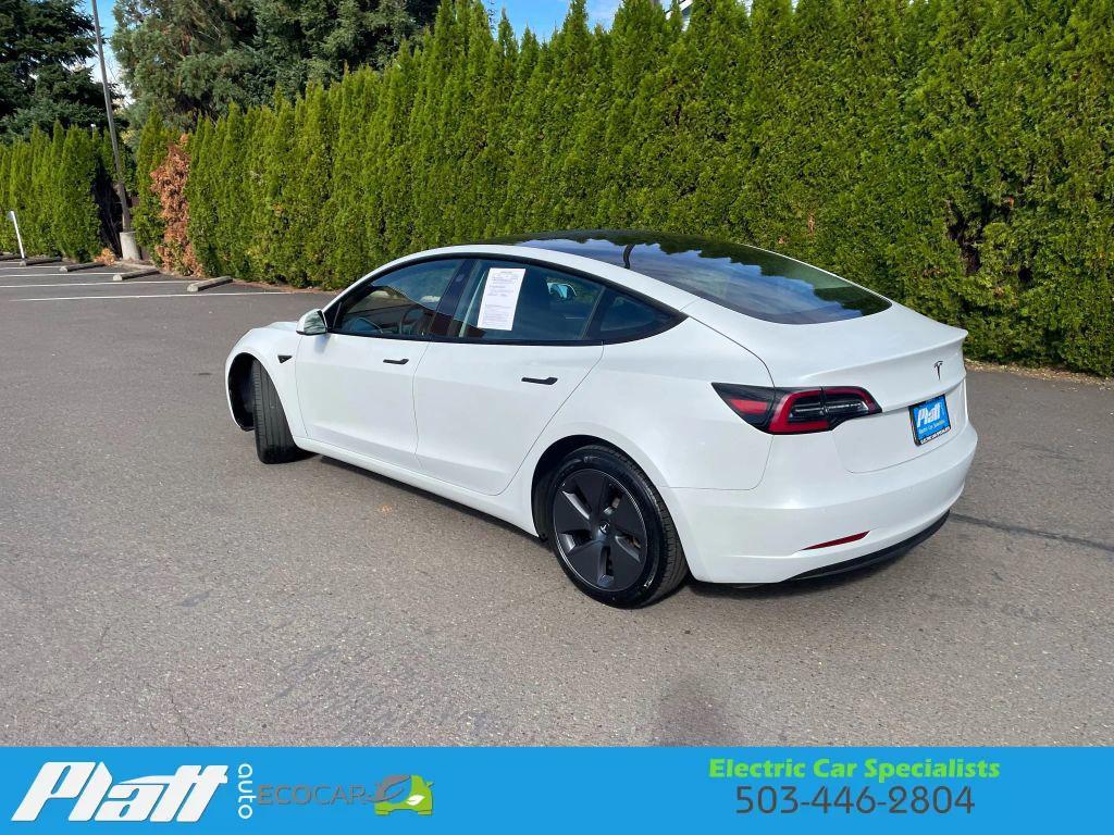 used 2022 Tesla Model 3 car, priced at $23,887