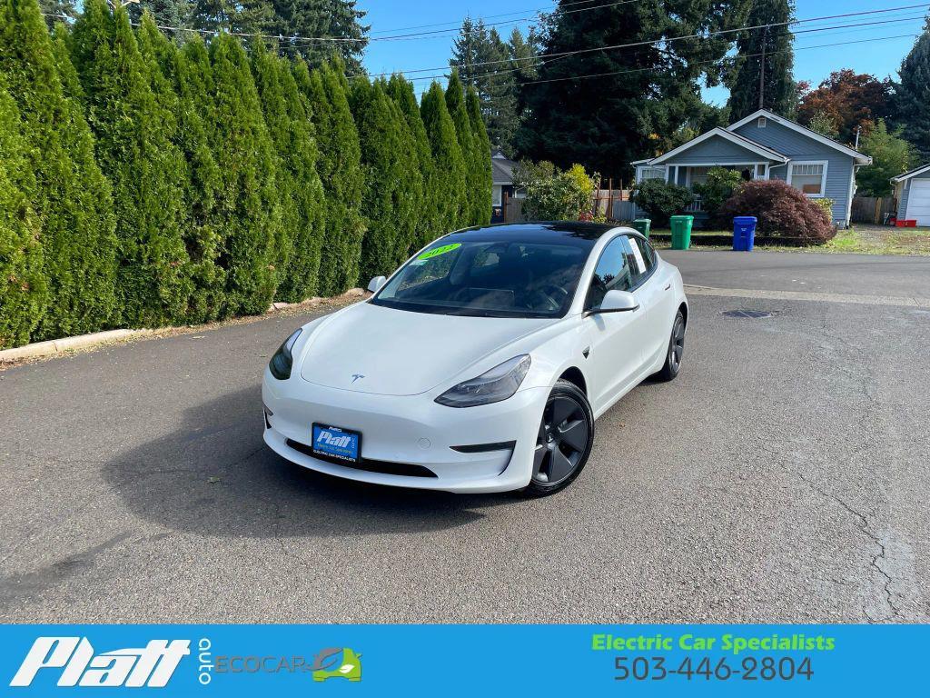 used 2022 Tesla Model 3 car, priced at $23,887