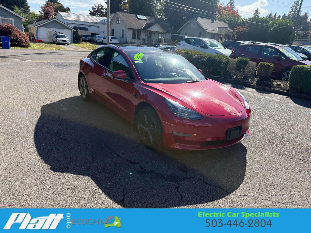 used 2022 Tesla Model 3 car, priced at $27,114