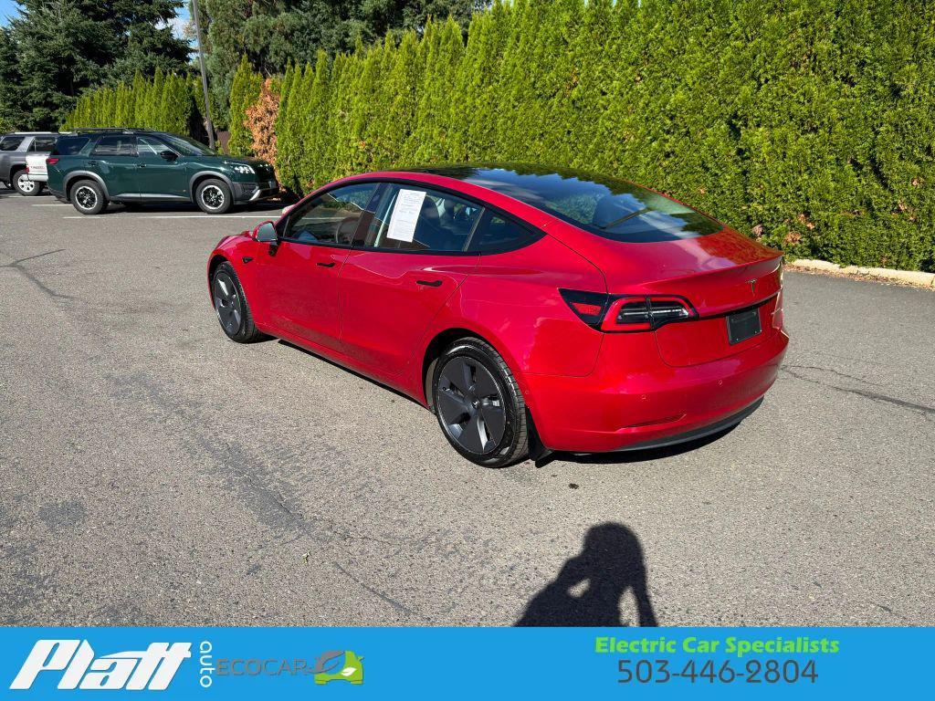 used 2022 Tesla Model 3 car, priced at $27,114