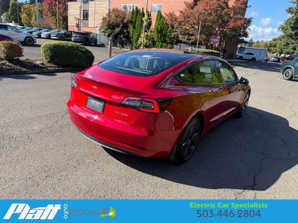 used 2022 Tesla Model 3 car, priced at $27,114