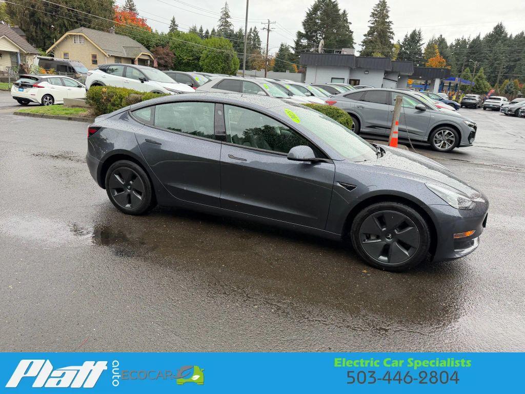 used 2023 Tesla Model 3 car, priced at $25,877