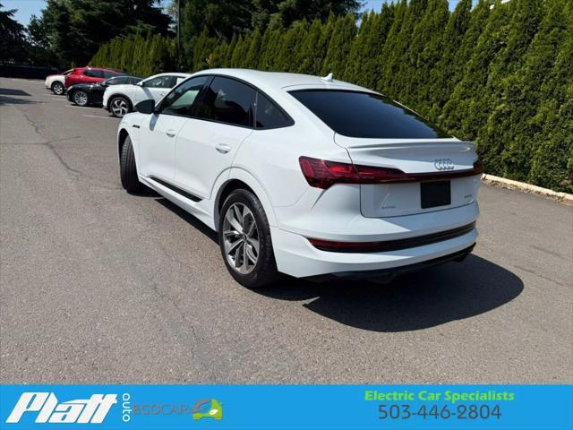 used 2021 Audi e-tron Sportback car, priced at $24,801