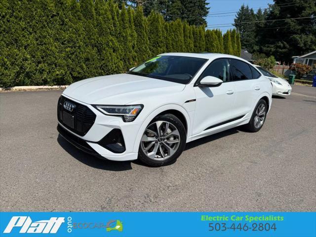 used 2021 Audi e-tron Sportback car, priced at $24,801