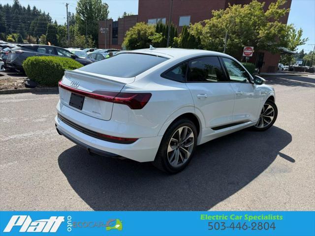 used 2021 Audi e-tron Sportback car, priced at $24,801