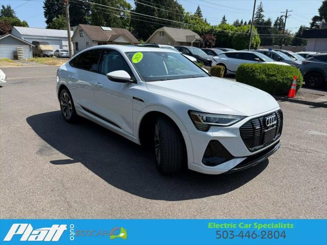 used 2021 Audi e-tron Sportback car, priced at $24,801