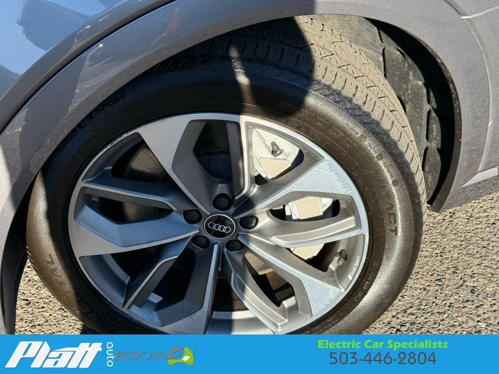 used 2021 Audi e-tron car, priced at $24,801