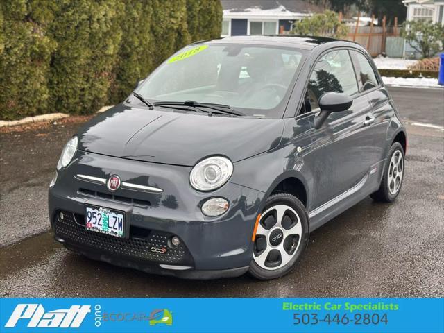 used 2018 FIAT 500e car, priced at $9,734