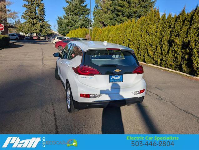 used 2018 Chevrolet Bolt EV car, priced at $16,224