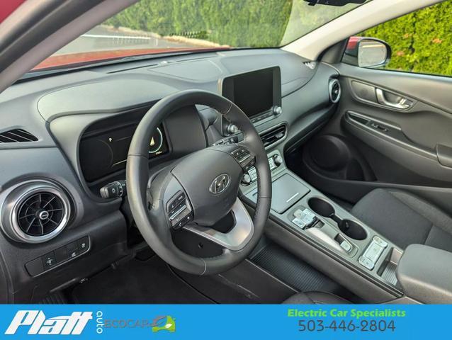 used 2022 Hyundai Kona EV car, priced at $23,774