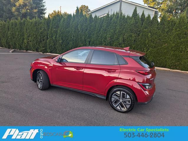 used 2022 Hyundai Kona EV car, priced at $23,774